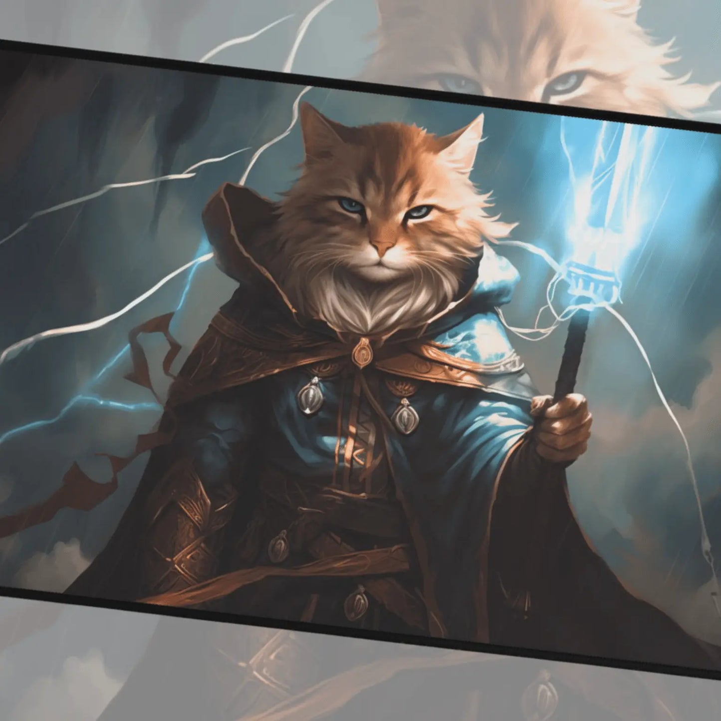 Apprentice Sorcerer Cat - Glowing Gorilla