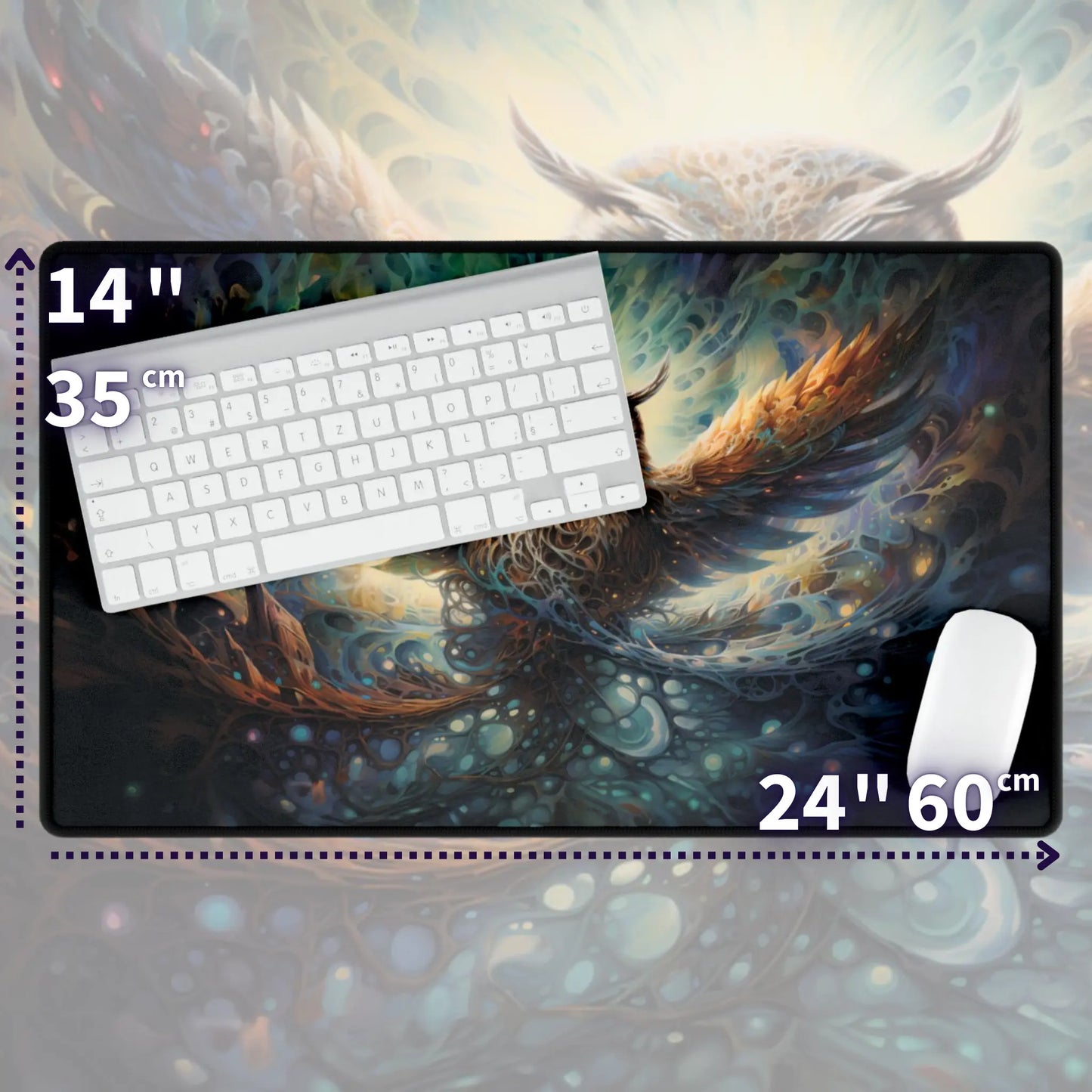 Baleful Strix TCG Playmat