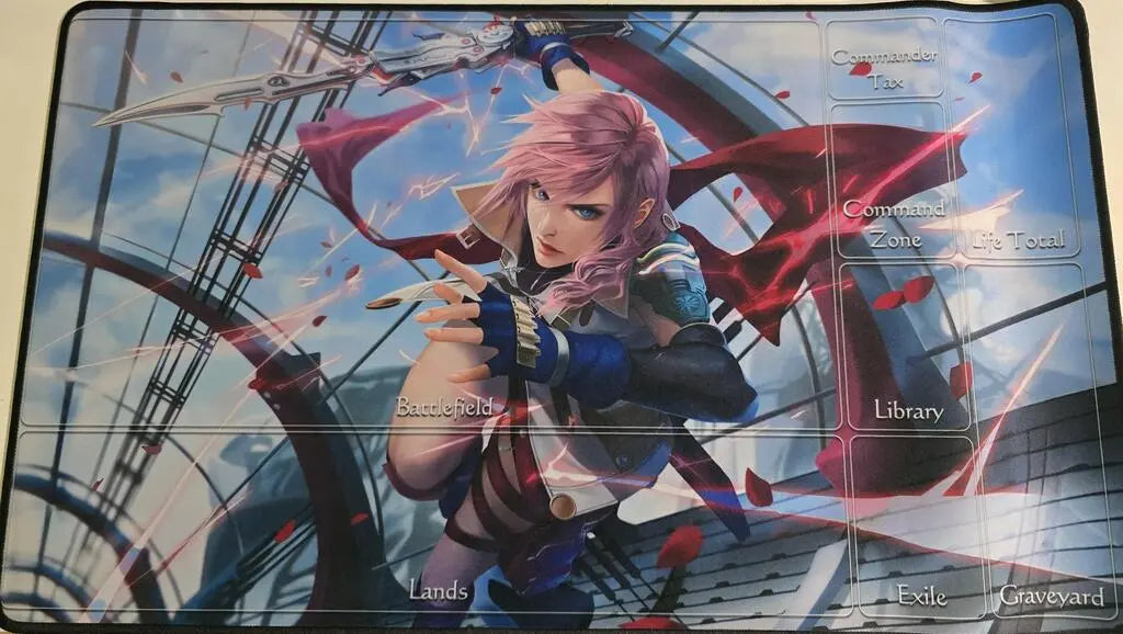 Custom Playmat with Stitched Edges – Design Your Own TCG Mat TCG Playmat