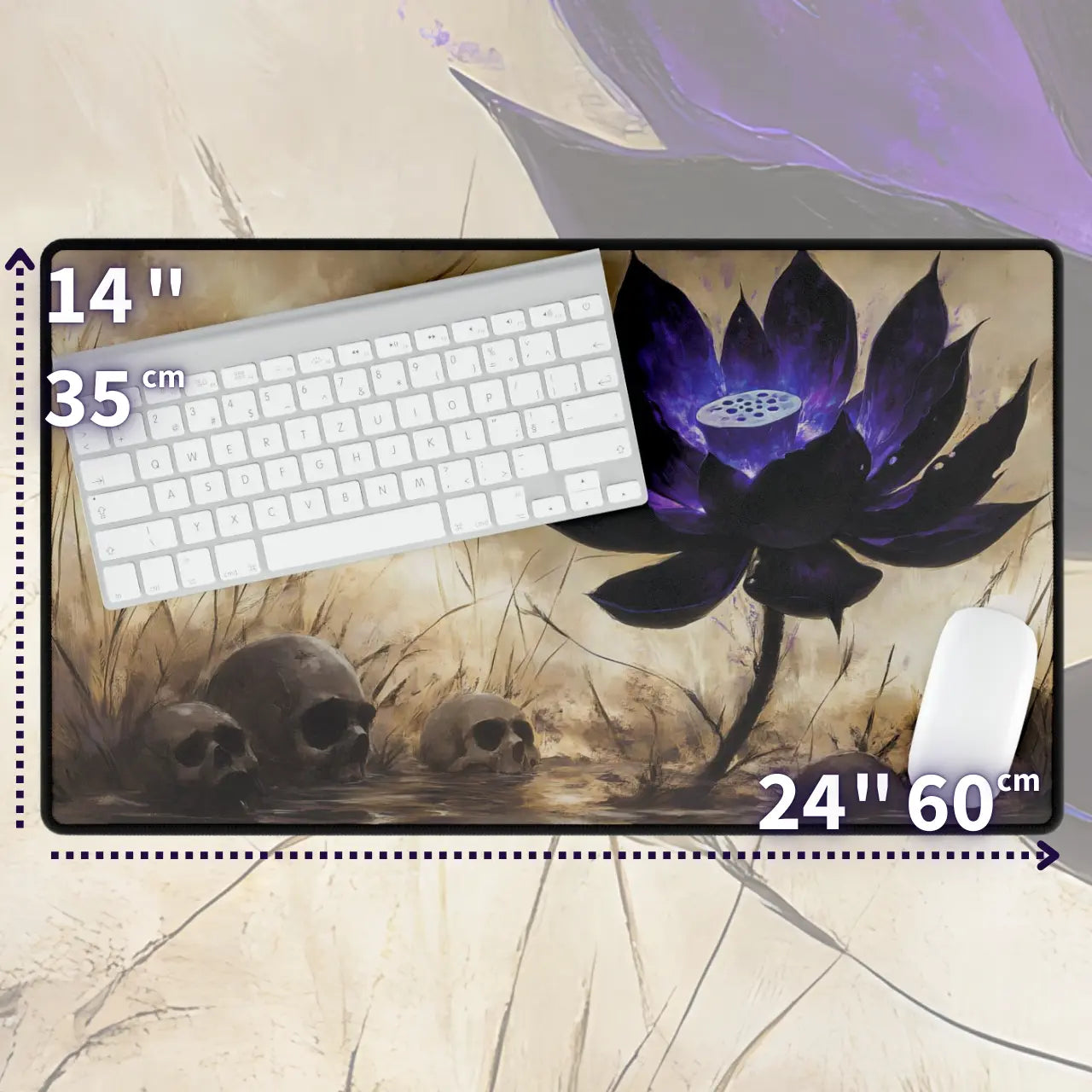 Death of Lotus TCG Playmat