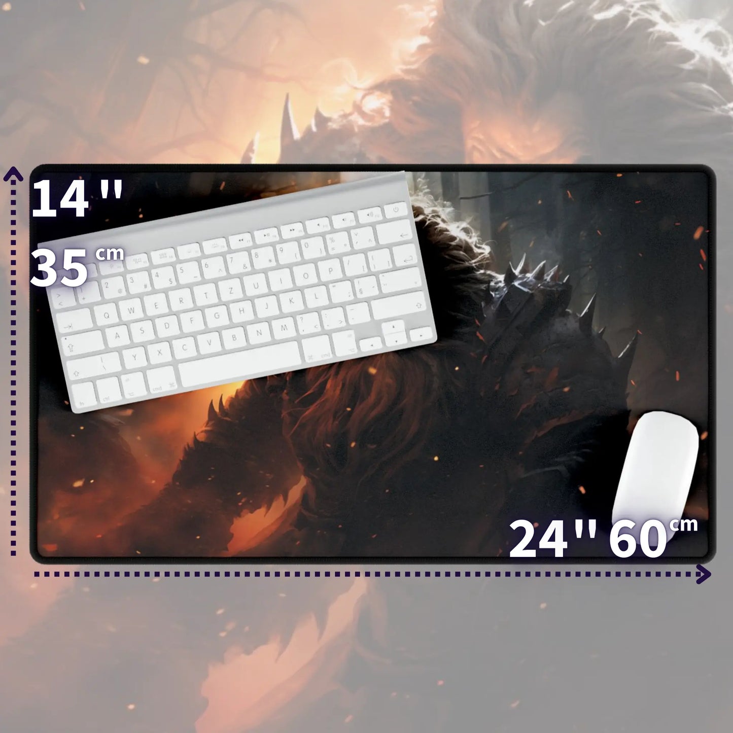 Dwarf Berserker TCG Playmat