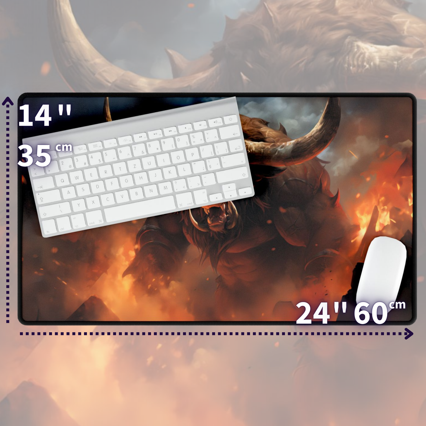 Minotaur Aggressor TCG Playmat