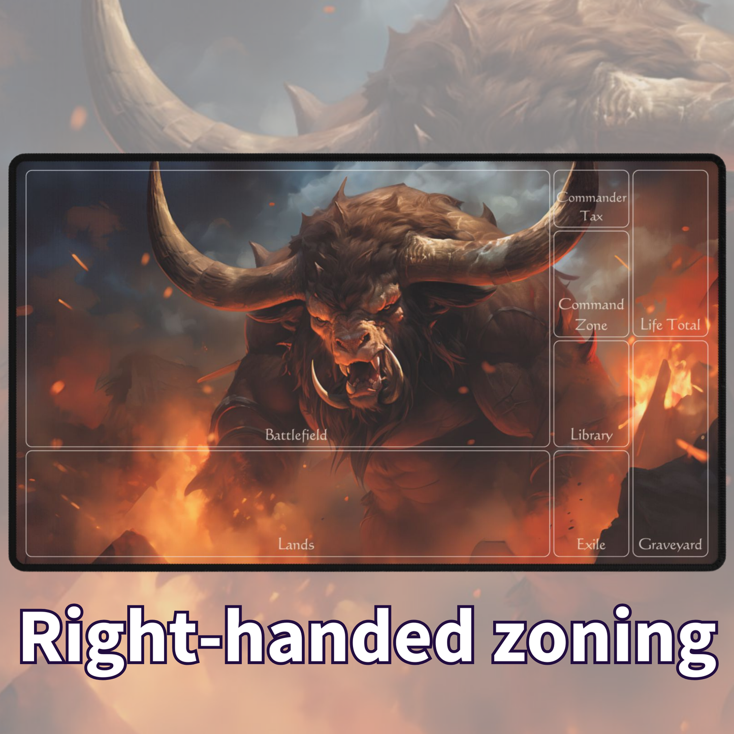 Minotaur Aggressor TCG Playmat