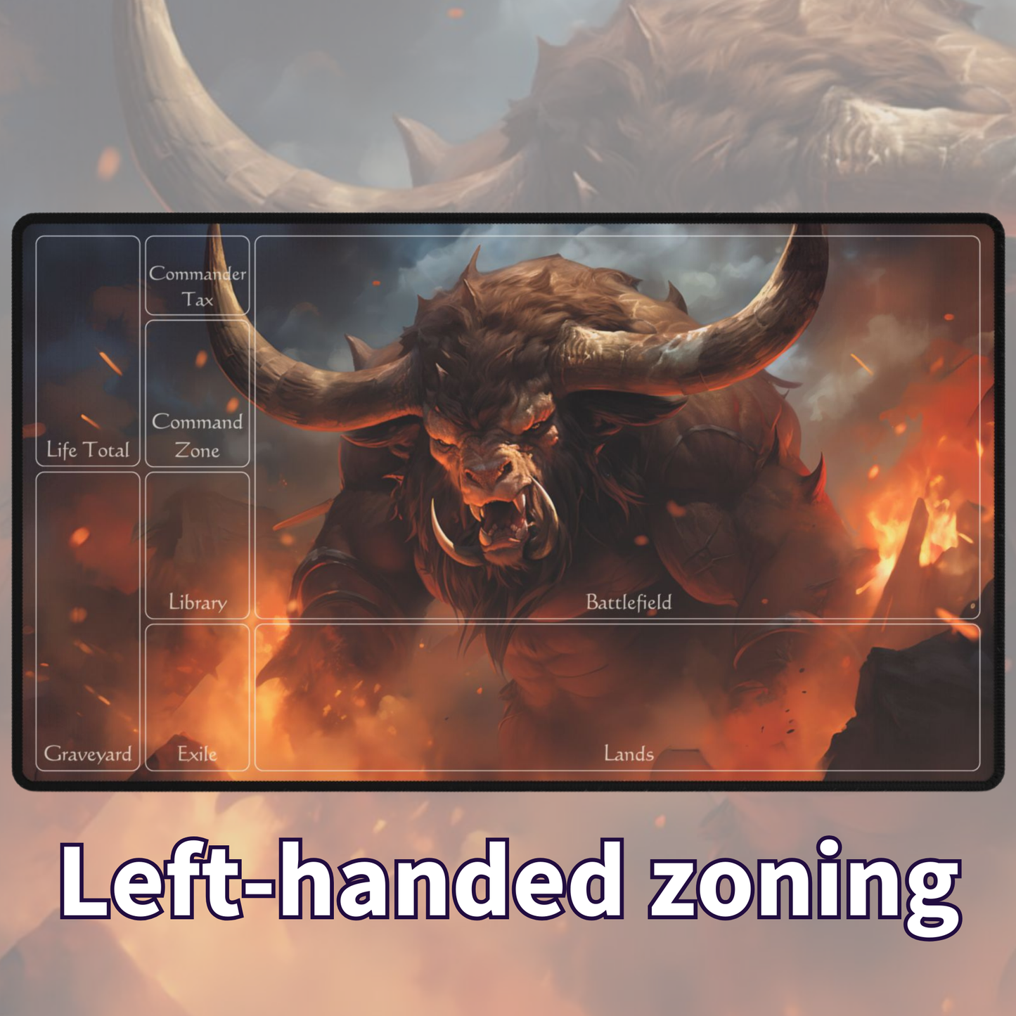 Minotaur Aggressor TCG Playmat
