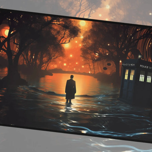 Police Box - Glowing Gorilla