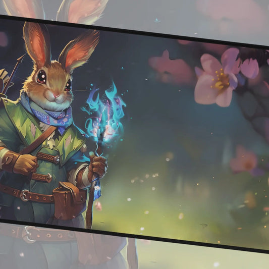 Rabbit Wizard TCG Playmat
