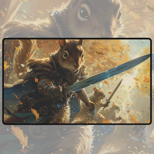 Squirrel General TCG Playmat