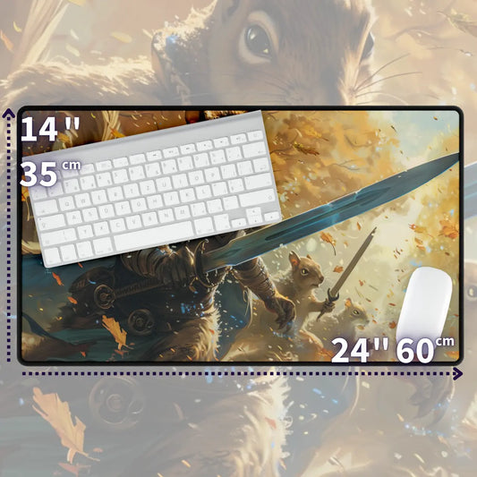 Squirrel General TCG Playmat