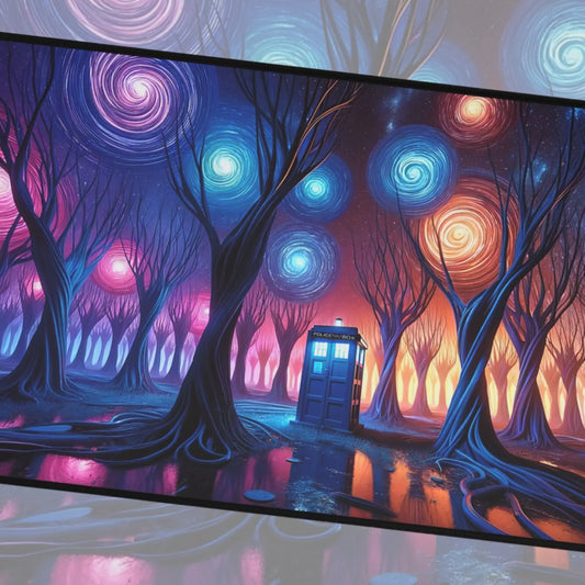 Tardis Police Box TCG Playmat