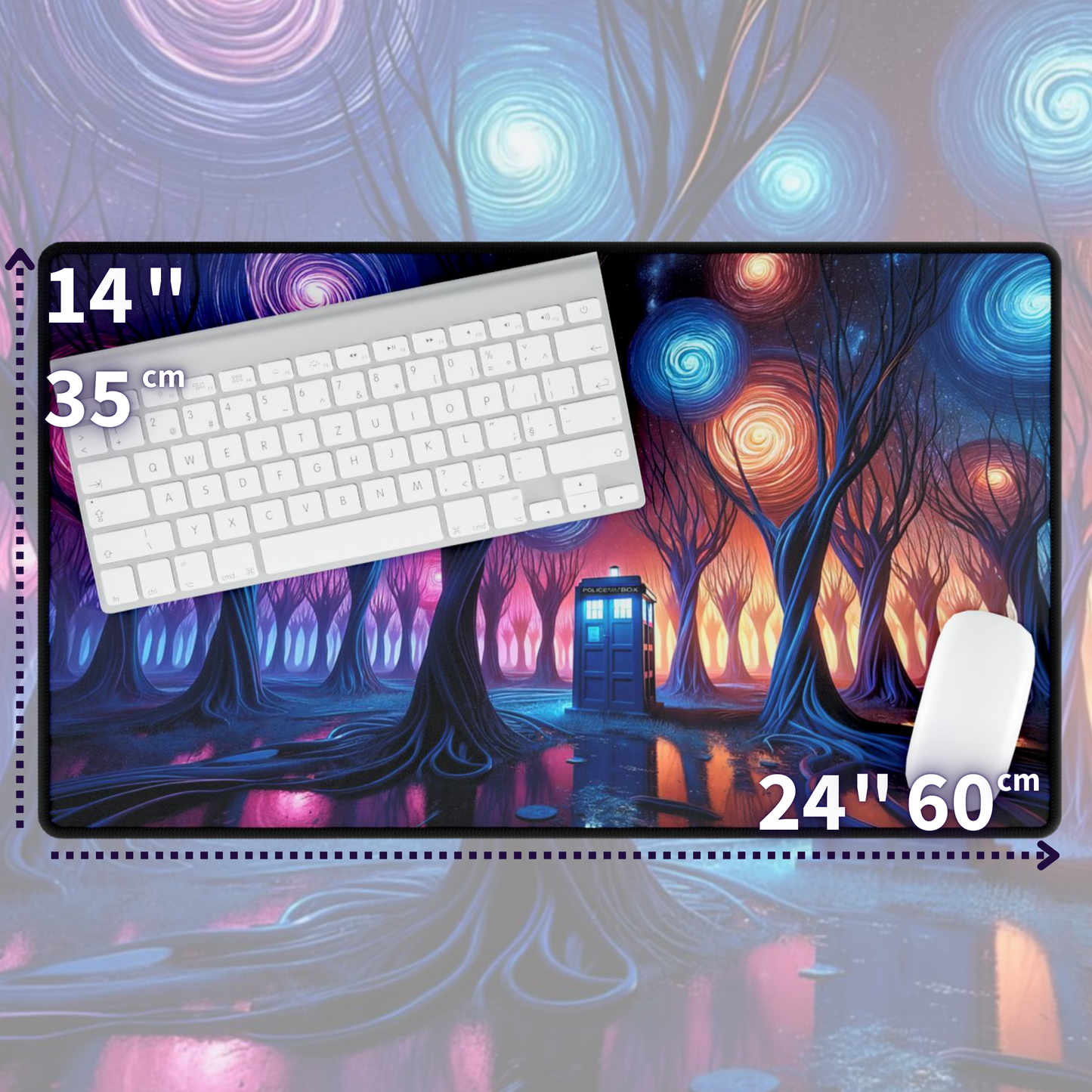 Tardis Police Box TCG Playmat