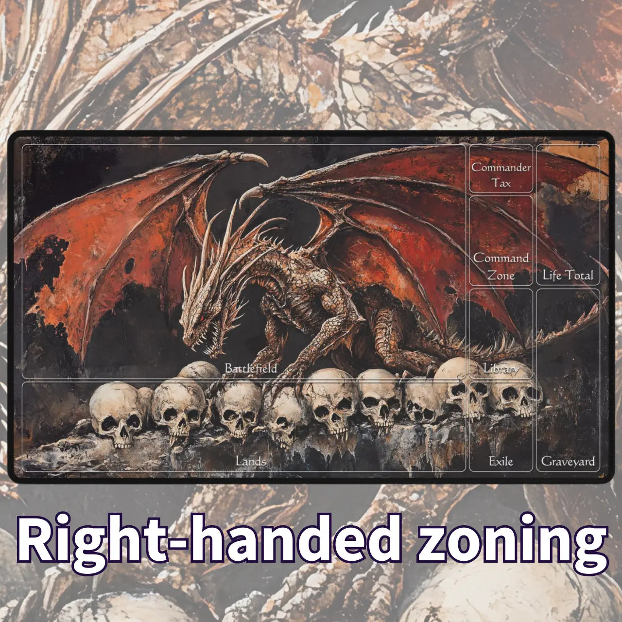Throne of Ash and Bone TCG Playmat