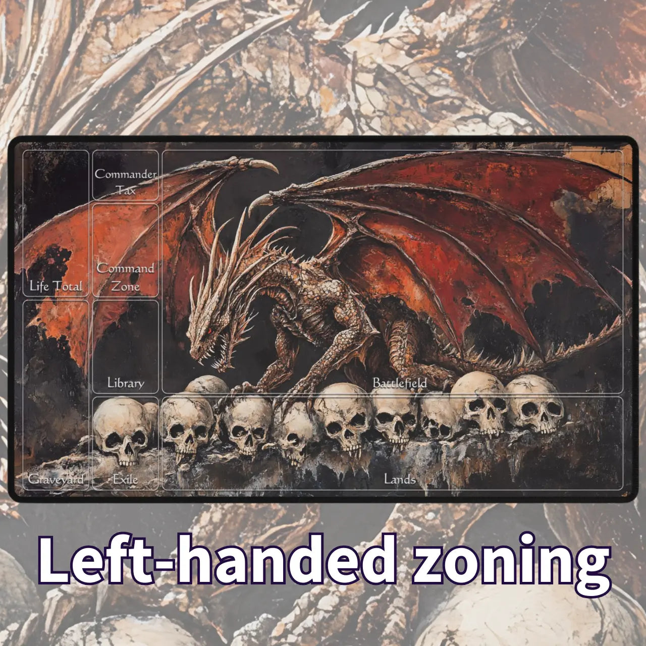 Throne of Ash and Bone TCG Playmat
