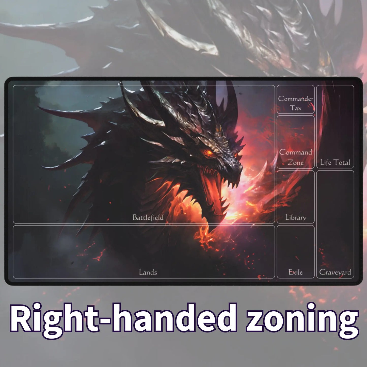 Wizzard Dragon TCG Playmat