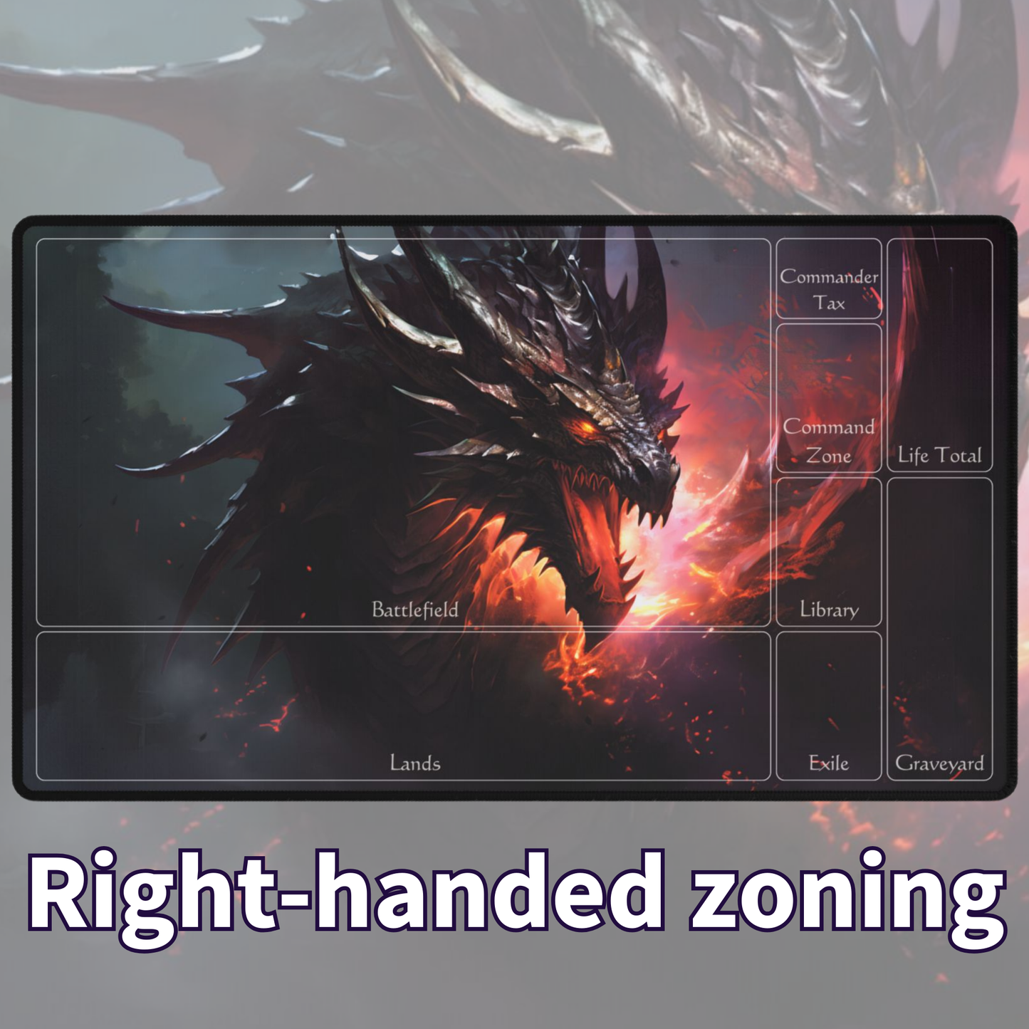 Wizzard Dragon TCG Playmat