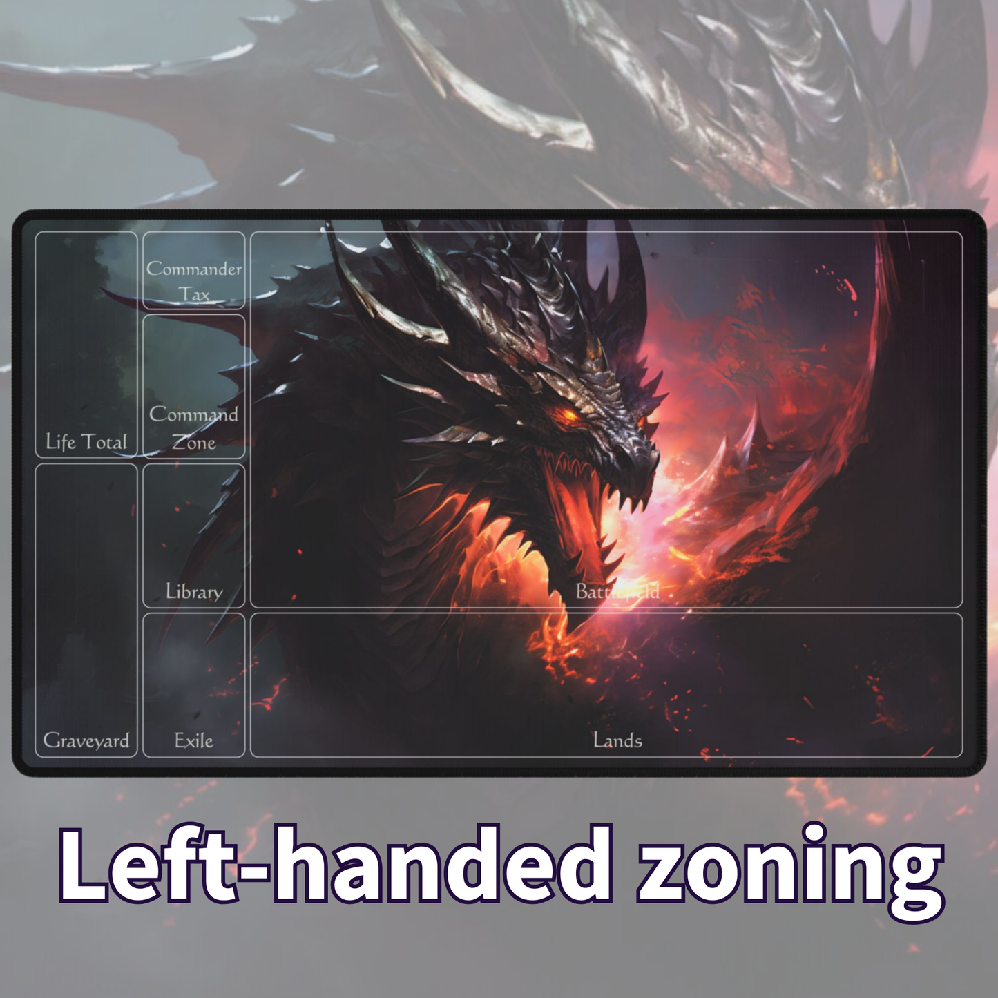 Wizzard Dragon TCG Playmat