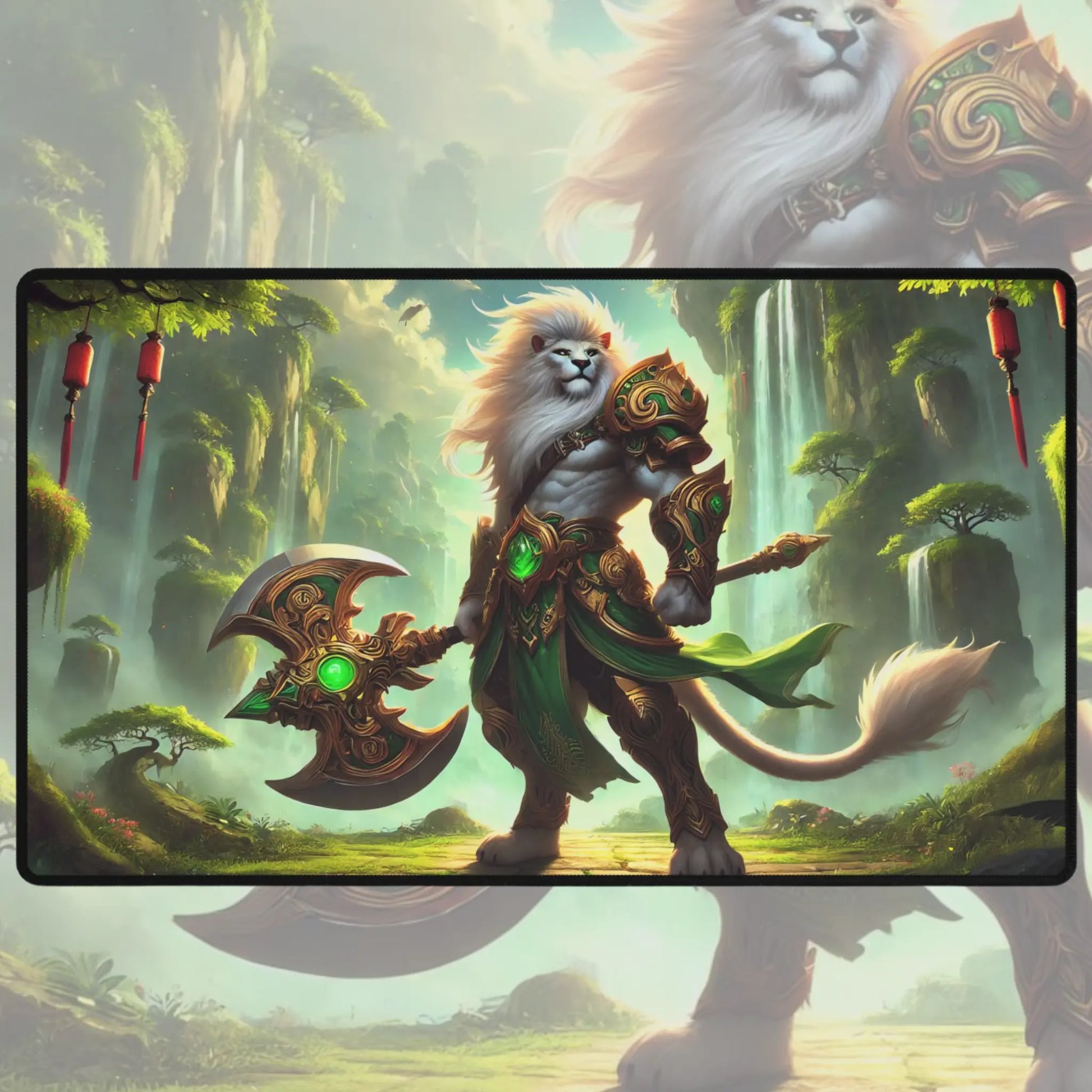 Arjani Strenght of the Pride TCG Playmat