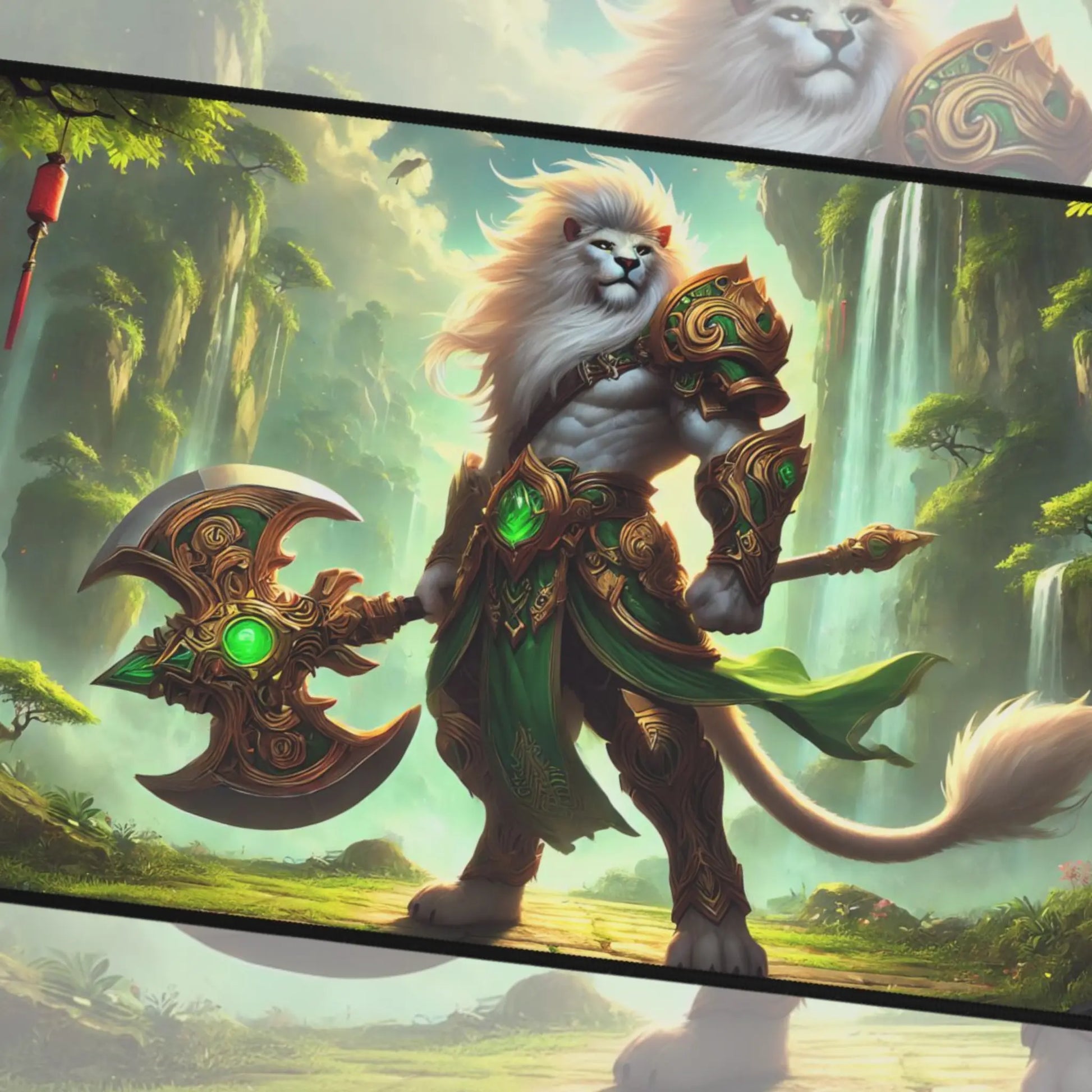Arjani Strenght of the Pride TCG Playmat