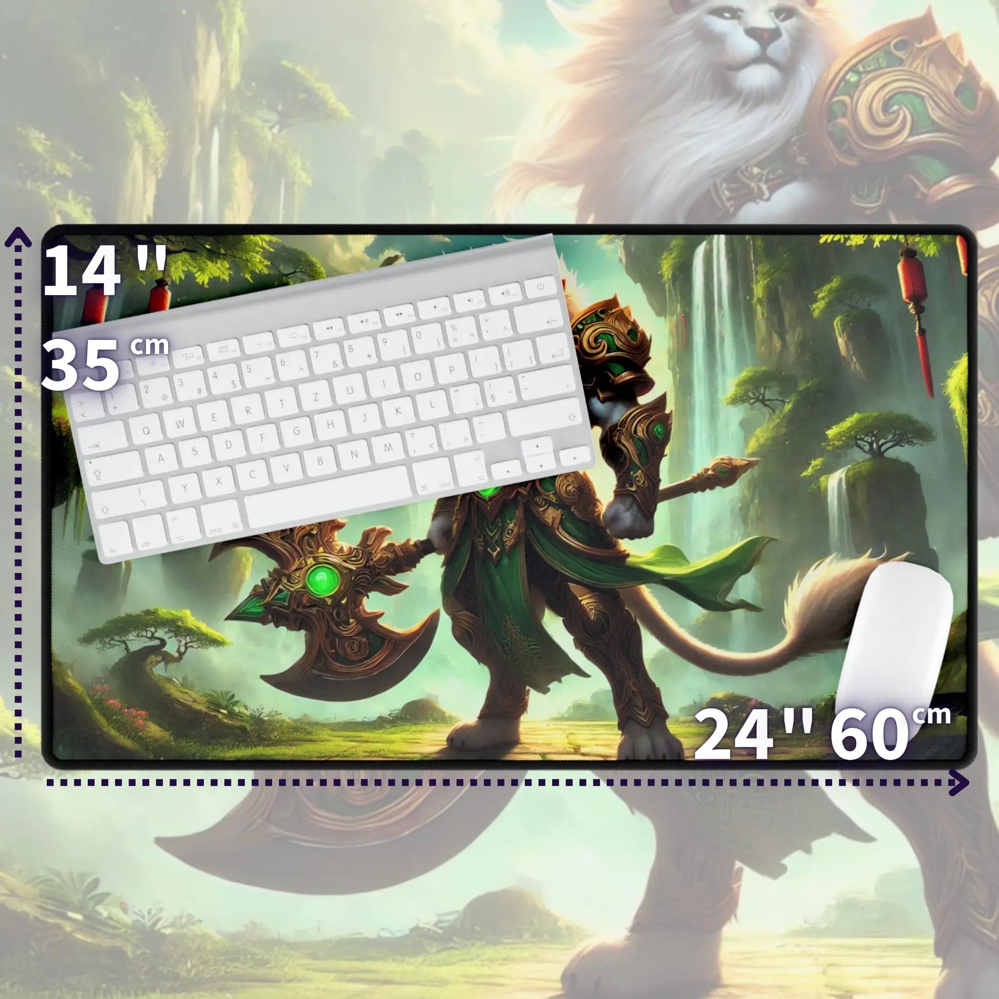Arjani Strenght of the Pride TCG Playmat