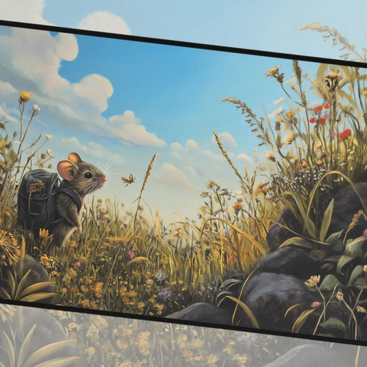 Bloomburrow Plains - Glowing Gorilla