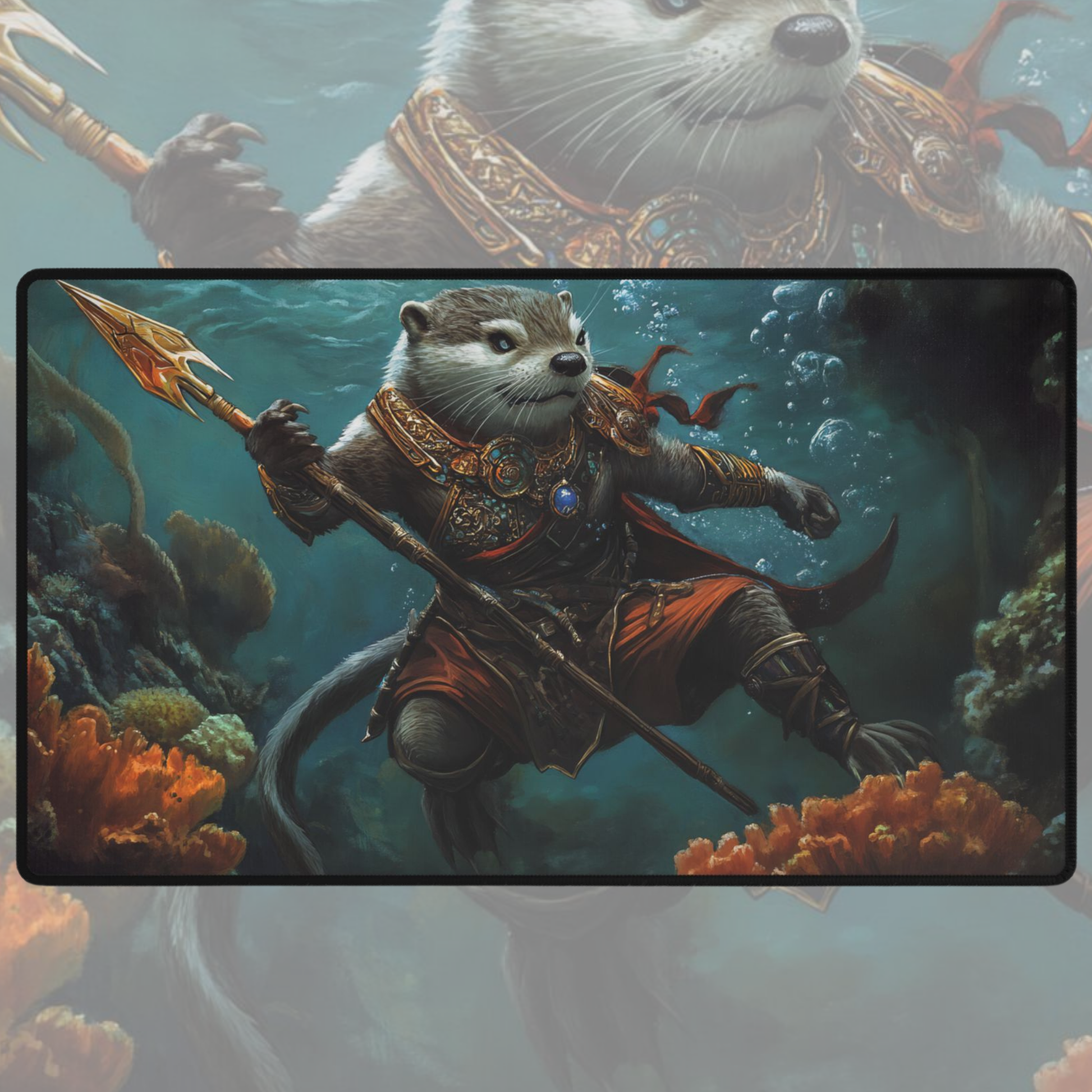 Bloomburrow Riptide Rogue TCG Playmat