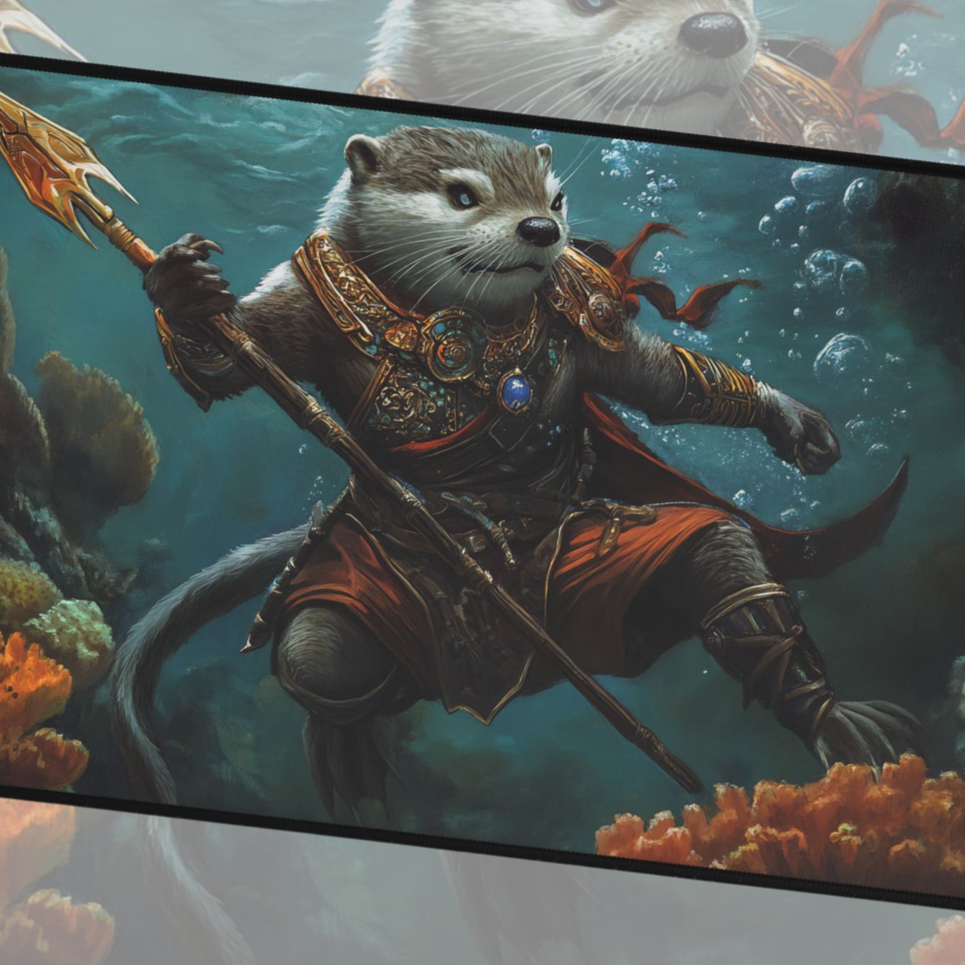 Bloomburrow Riptide Rogue TCG Playmat