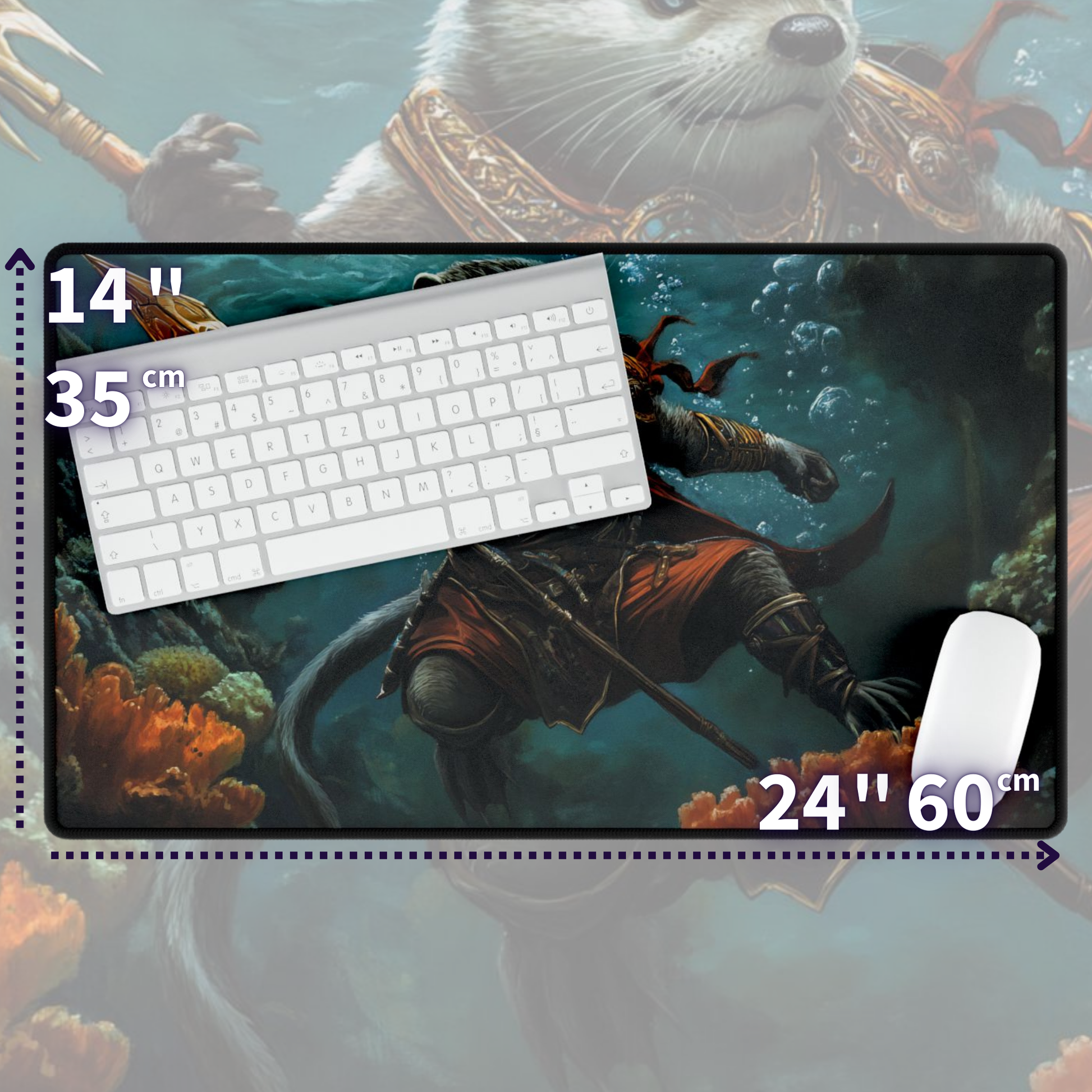 Bloomburrow Riptide Rogue TCG Playmat