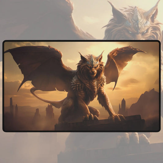 Demon Sphinx TCG Playmat