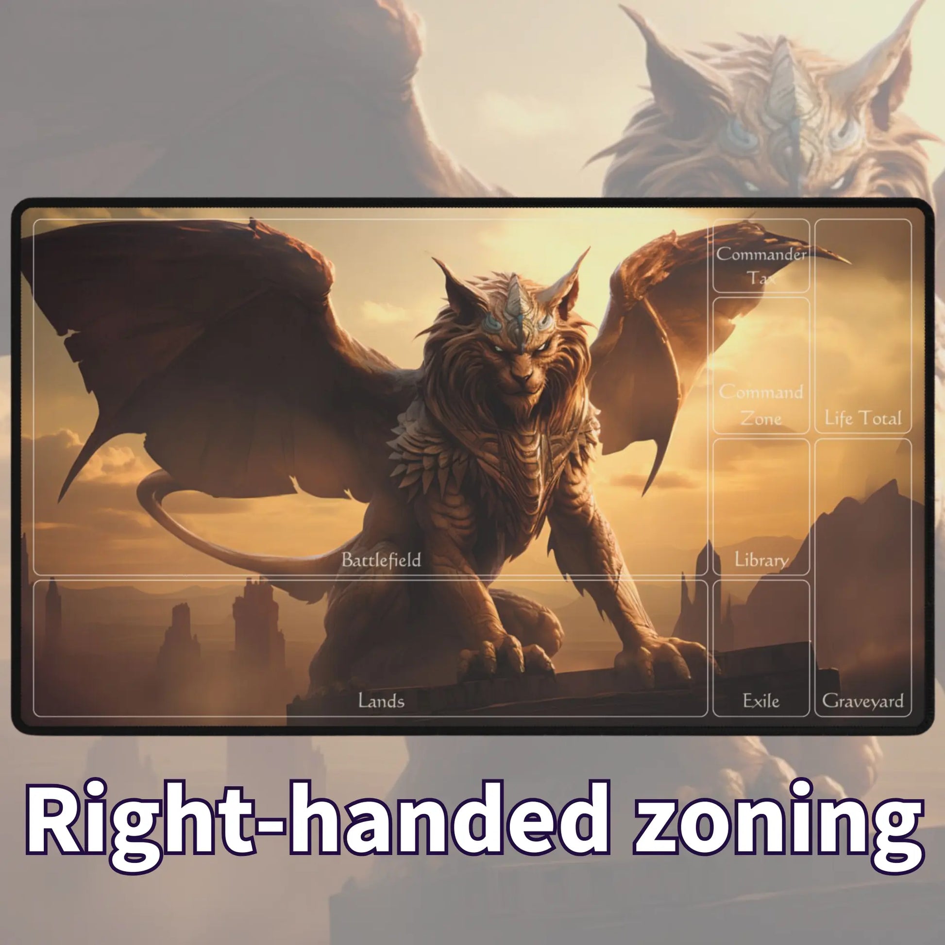 Demon Sphinx TCG Playmat