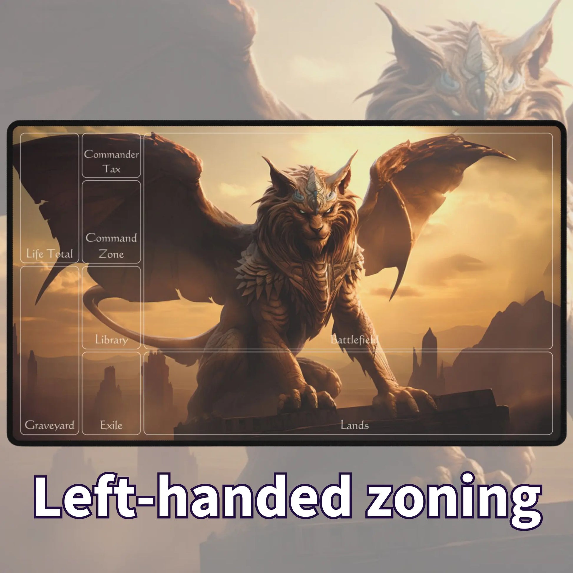 Demon Sphinx TCG Playmat