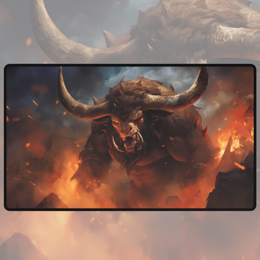 Minotaur Aggressor TCG Playmat