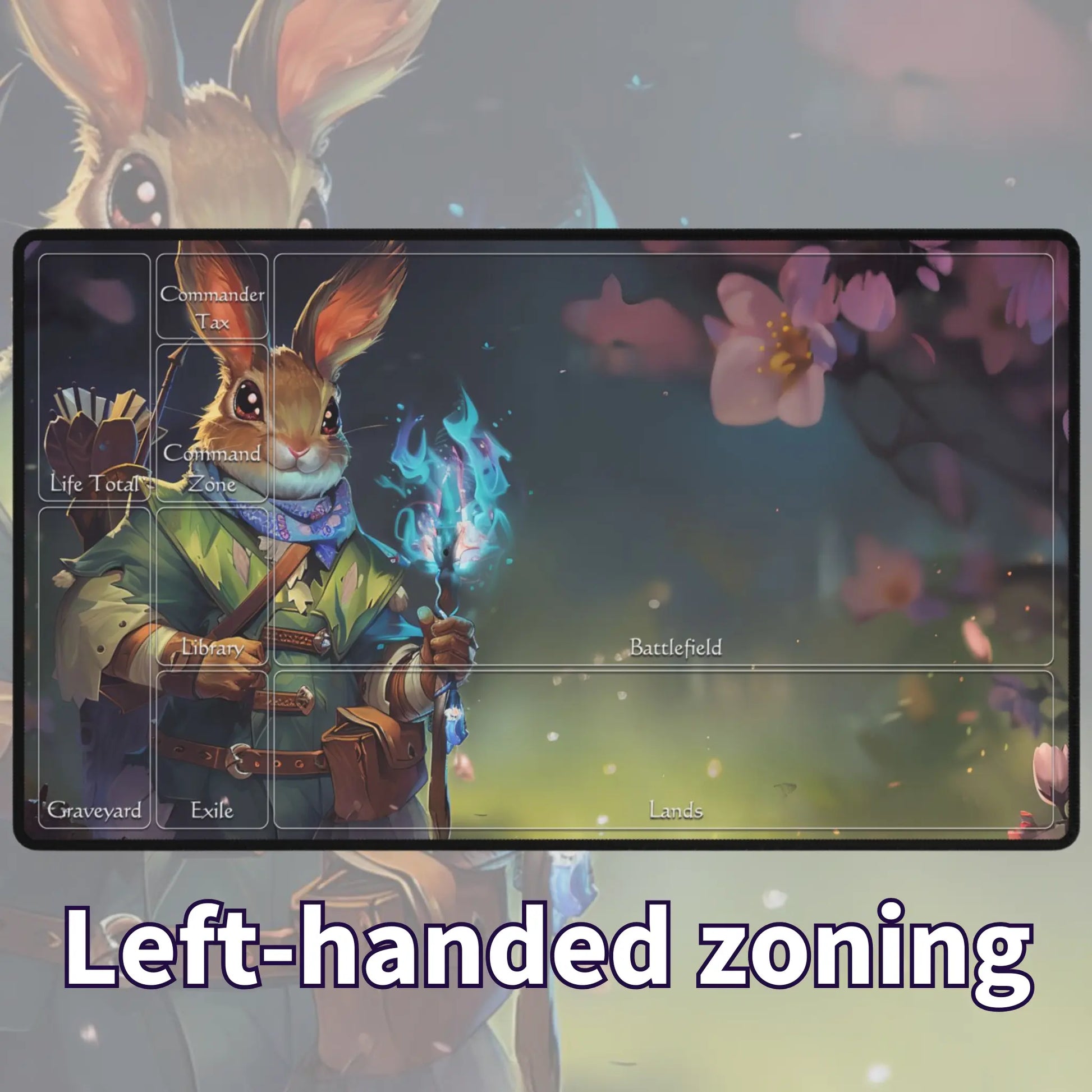 Rabbit Wizard TCG Playmat