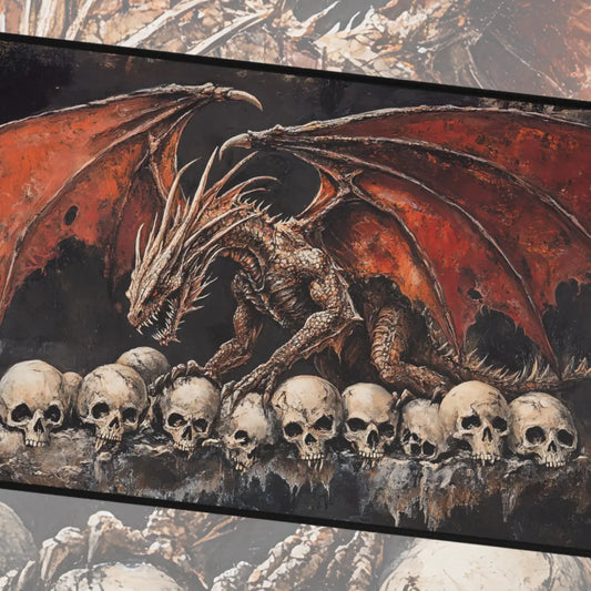 Throne of Ash and Bone TCG Playmat